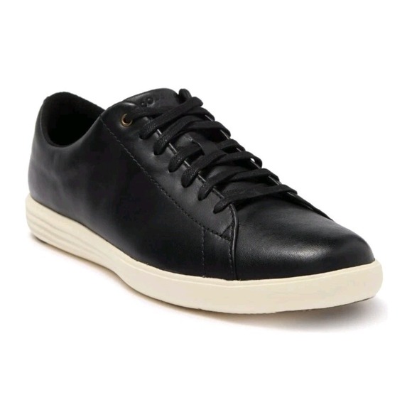 Cole Haan Other - Cole Haan Men's Grand Crosscourt II Black Leather Sneakers US 9.5M NEW! C27974